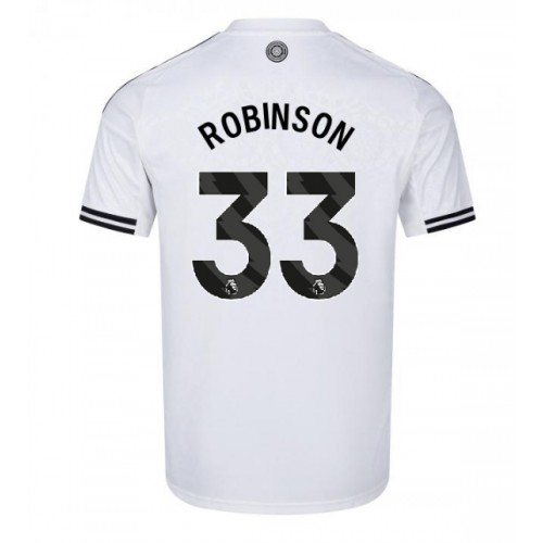 Fotballdrakt Herre Fulham Antonee Robinson #33 Hjemmedrakt 2025-26 Kortermet Fotballdrakt Herre Fulham Antonee Robinson #33 Hjemmedrakt 2025-26 Kortermet